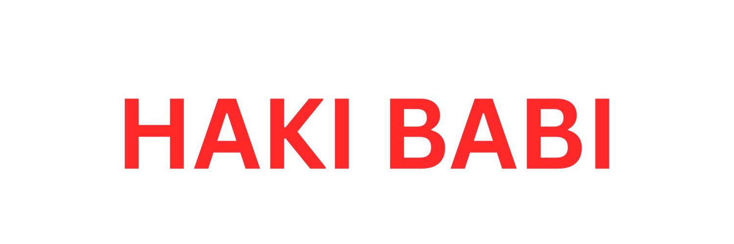 Haki Babi ♍️ banner