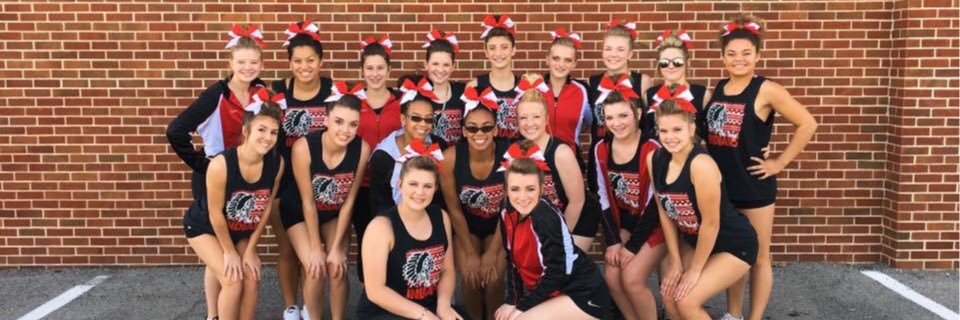 Fort Osage Cheer banner