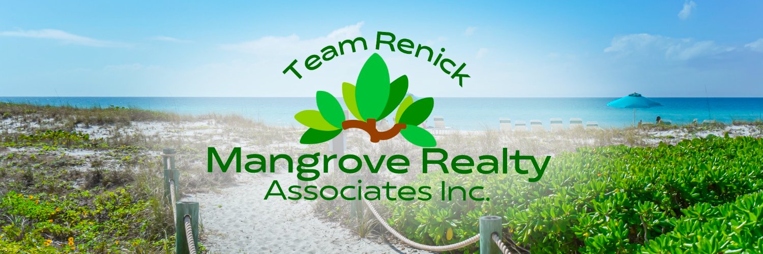 Team Renick with Mangrove Realty Associates Inc. banner