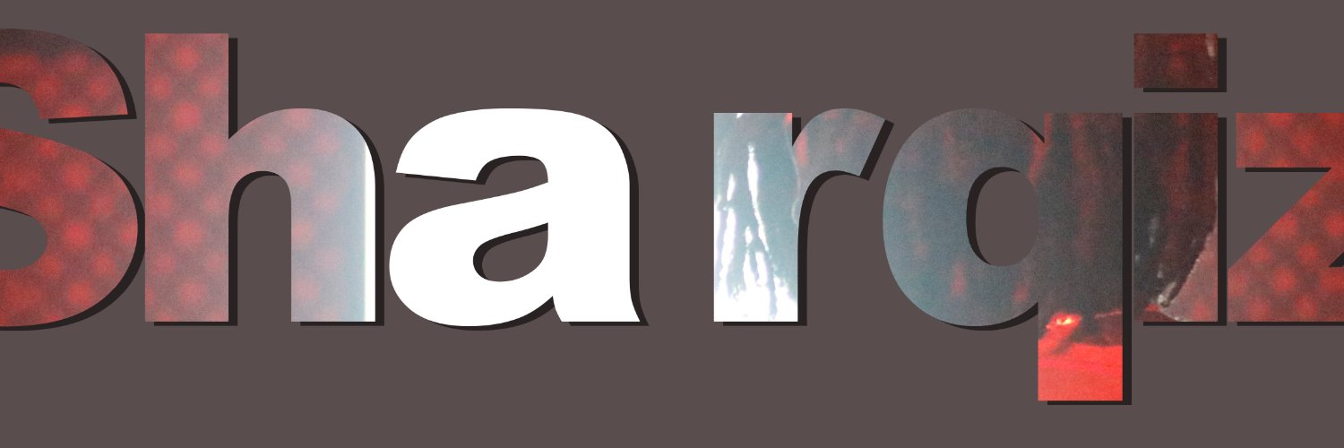 sharqiz's profile banner image