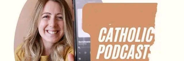 Catholic podcast's banner