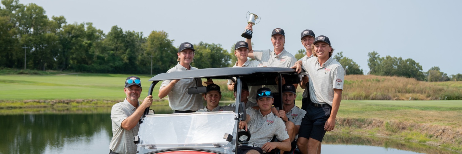 SIUE Golf banner