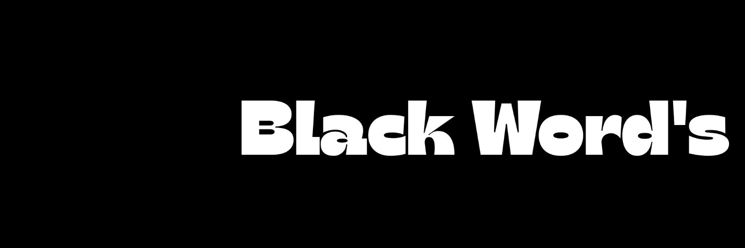 Black Word's banner