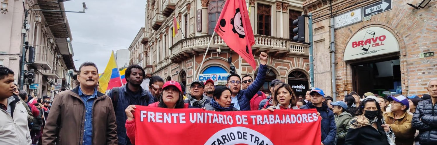Frente Unitario de Trabajadores banner