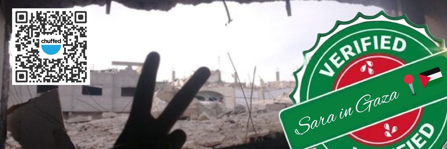 Sara in Gaza 📍🇵🇸's banner