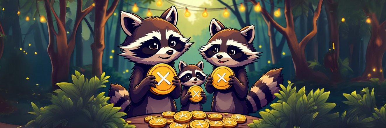 $Raccoon banner