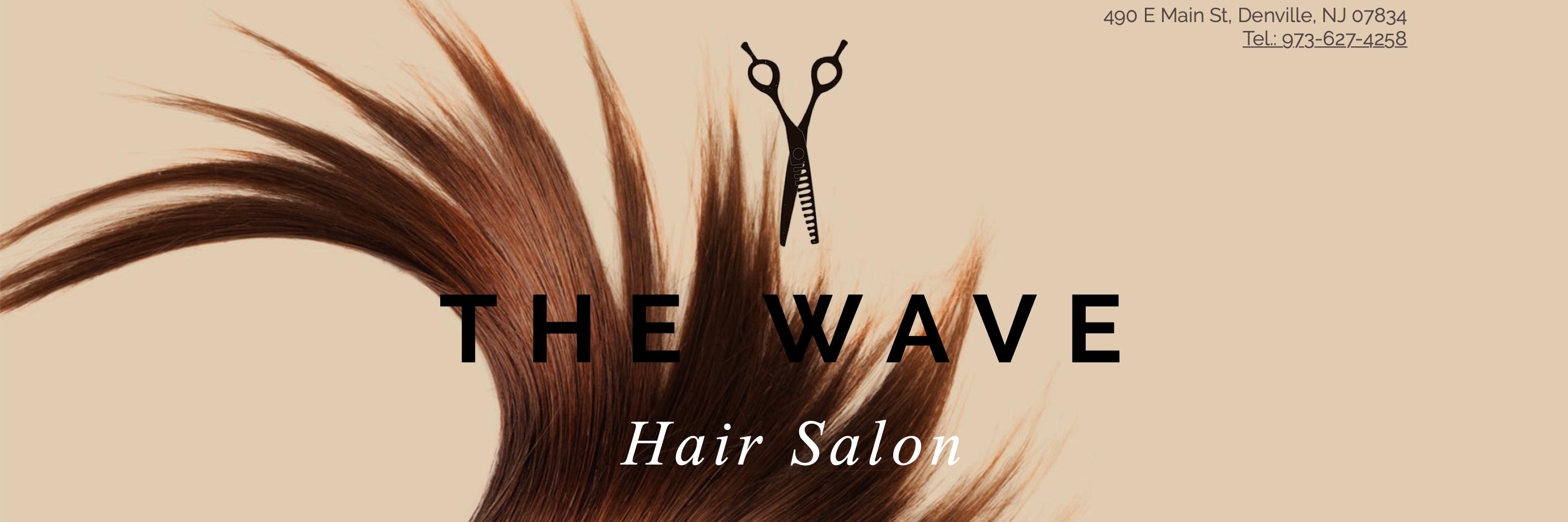 The Wave Hair Salon banner