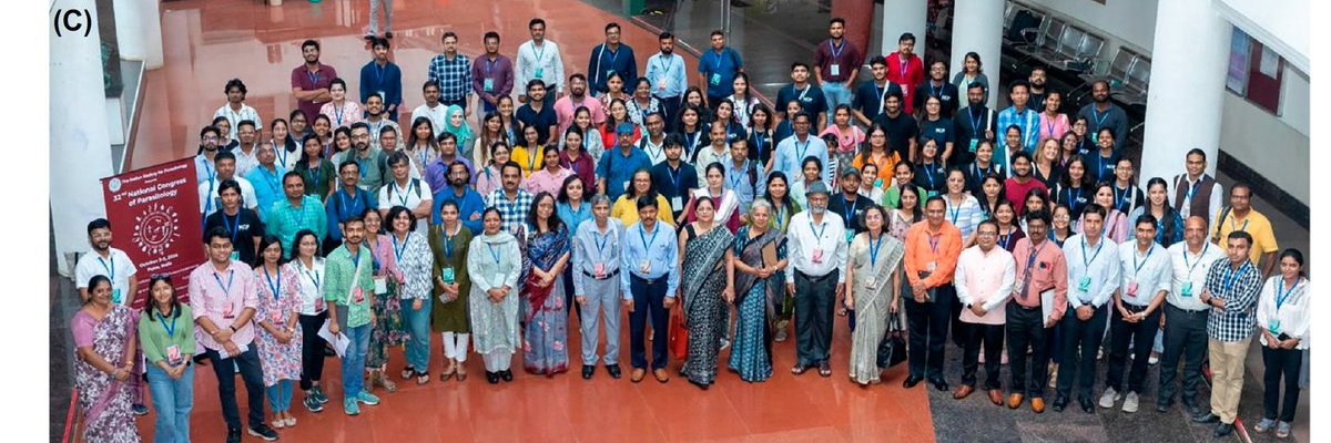 THE INDIAN SOCIETY FOR PARASITOLOGY's banner