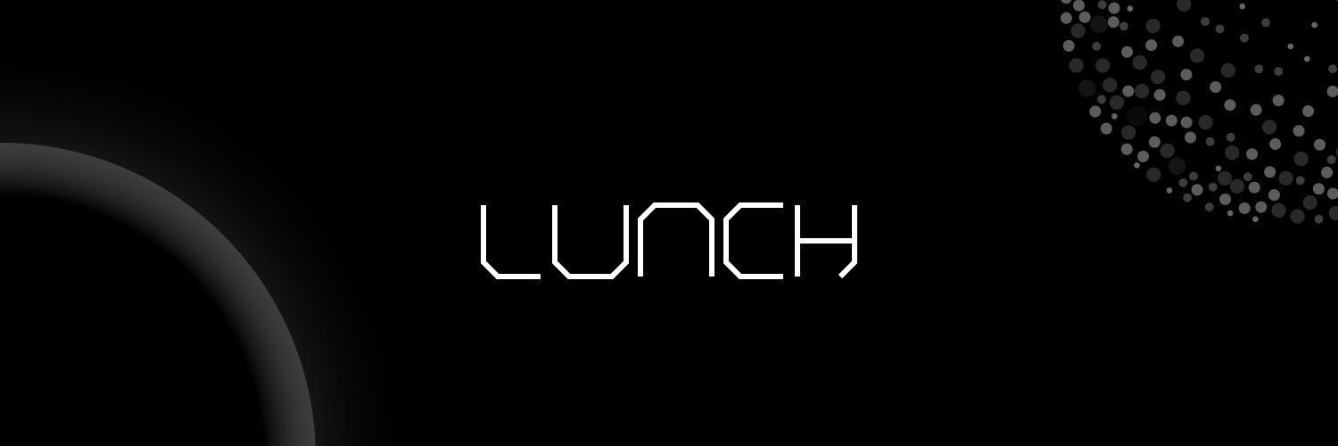 Lunch banner