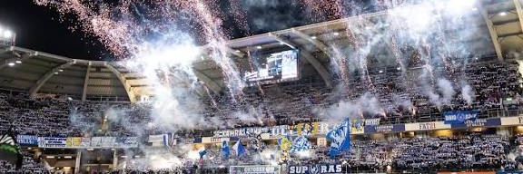 Blåvit Bänkvärmare banner