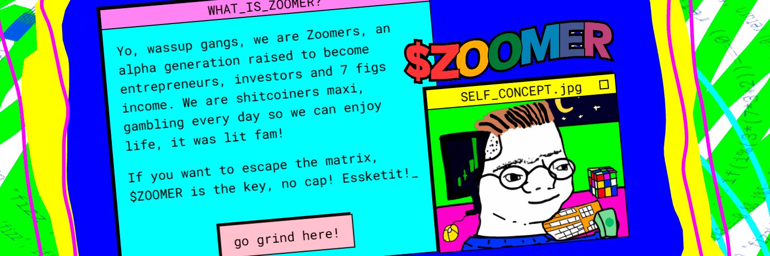 ZOOMER banner