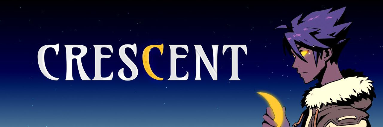 Crescent banner