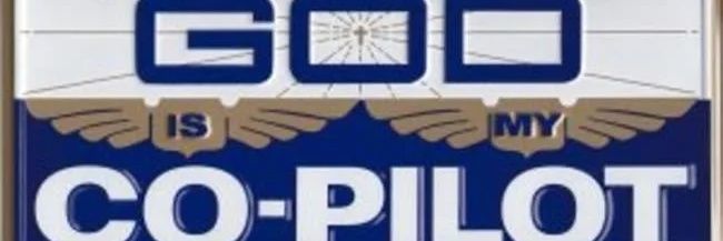 Dios es mi copiloto banner