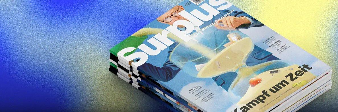 Surplus | Das Wirtschaftsmagazin banner