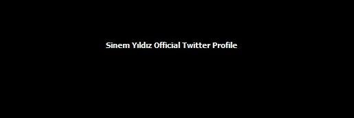 SinemYildizCom's profile banner image