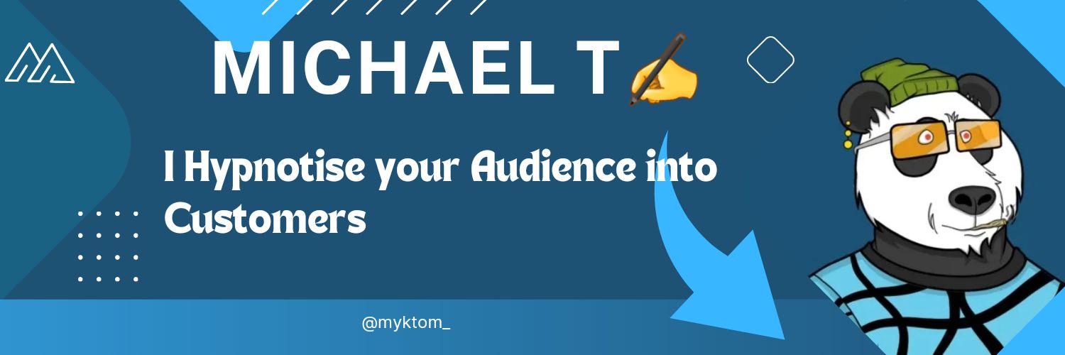 Michael T✍️ banner