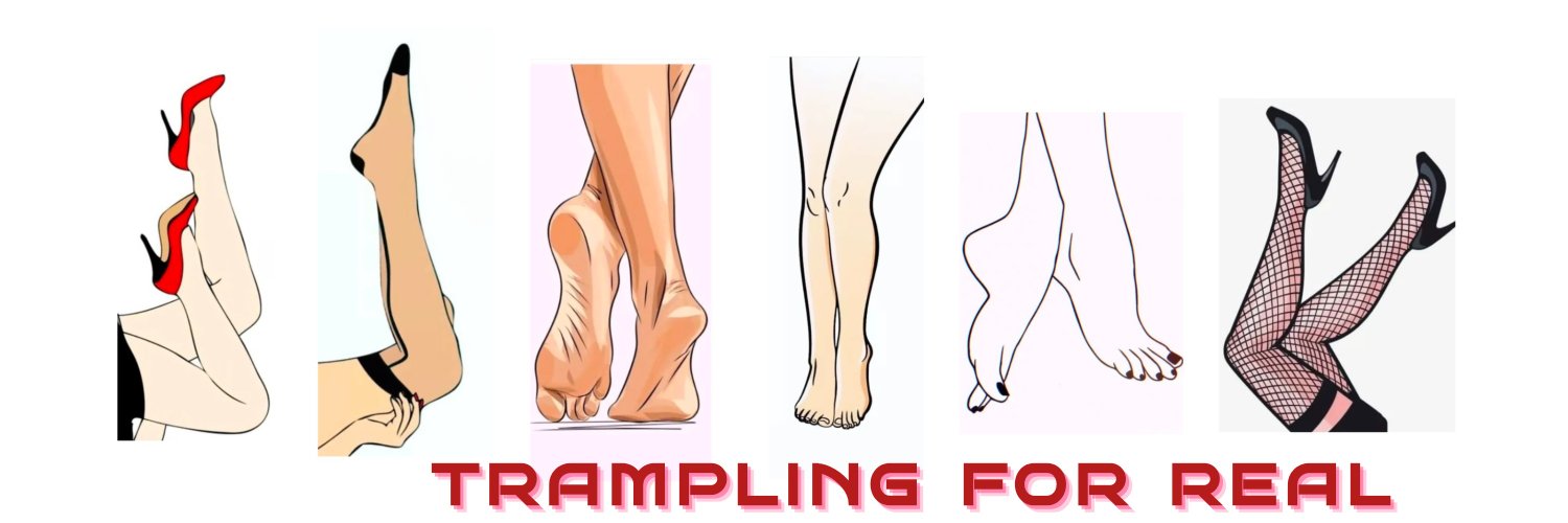 Trampling for real 👠👣♥️ banner