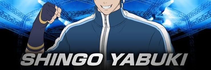 Shingo Yabuki banner