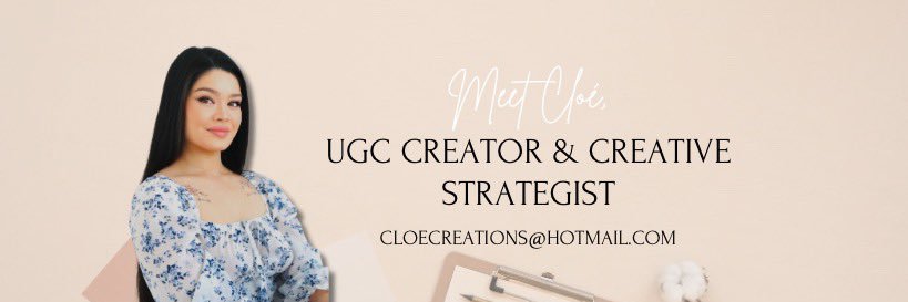 Cloé | UGC Creator ✨ Mom of 2 under 2 🇨🇦's banner