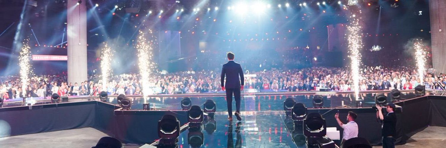 ᶠᵃⁿ Charlie Kirk's banner