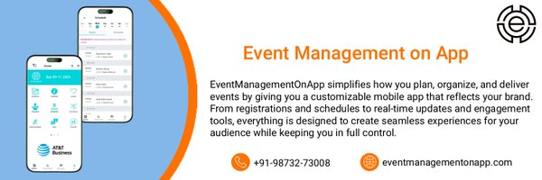 EventManageApp Profile Banner