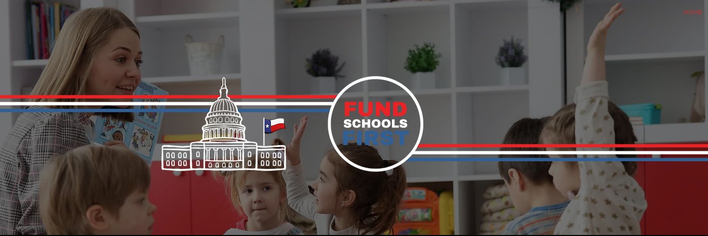 Fund Schools First banner
