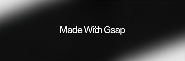 madewithgsap Profile Banner