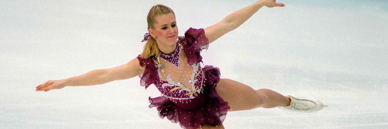 Tonya Harding's banner