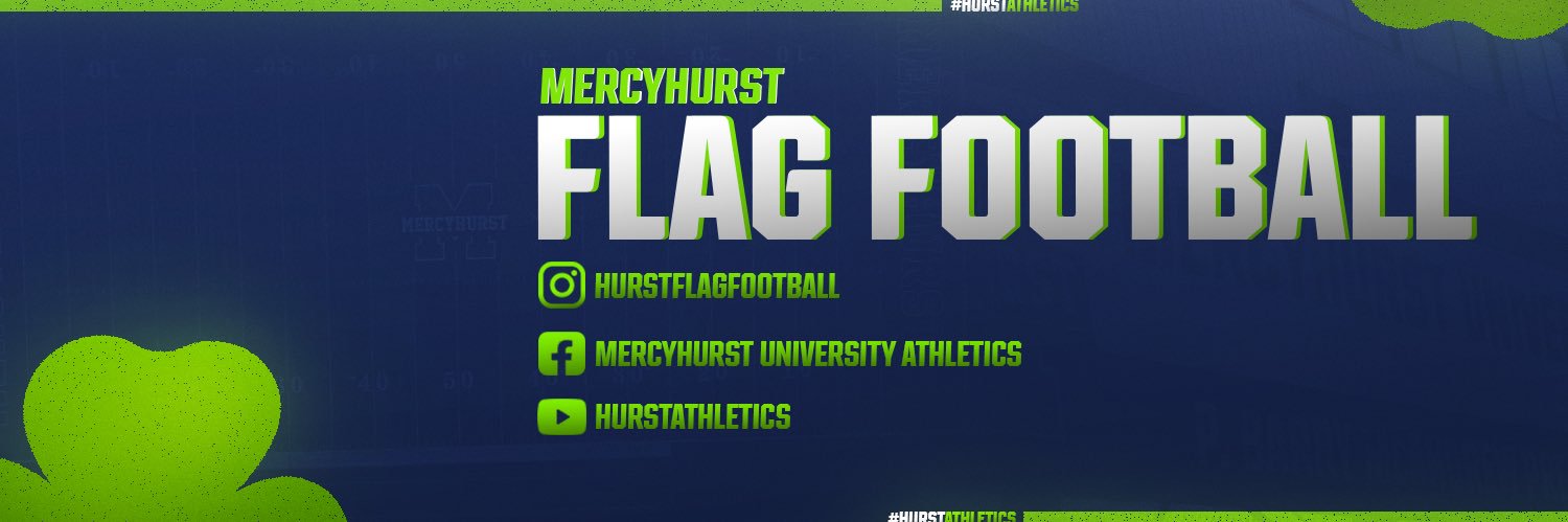 Mercyhurst Women's Flag Football's banner