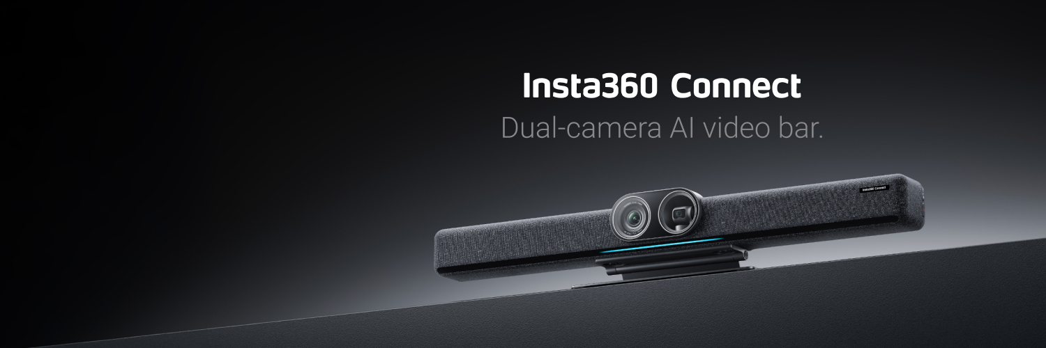 Insta360 Conferencing's banner
