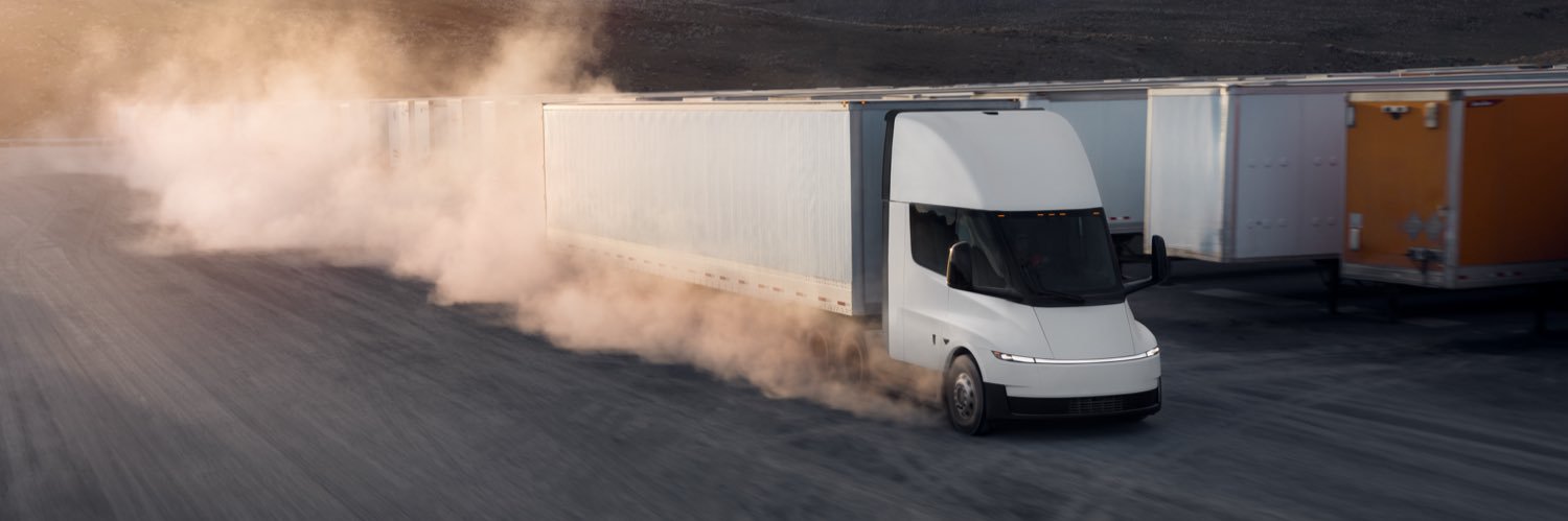 Tesla Semi banner