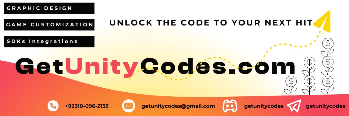 GetUnityCodes banner