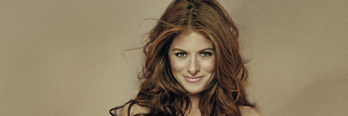 Debra Messing's banner