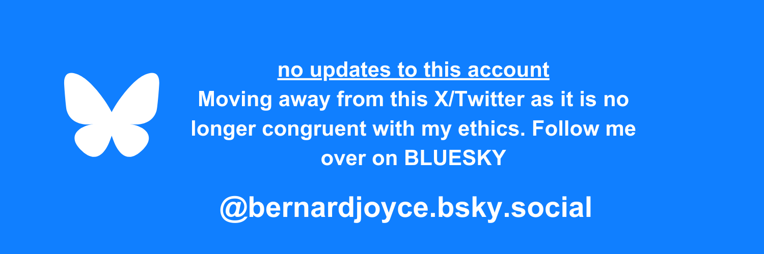 Bernard Joyce banner