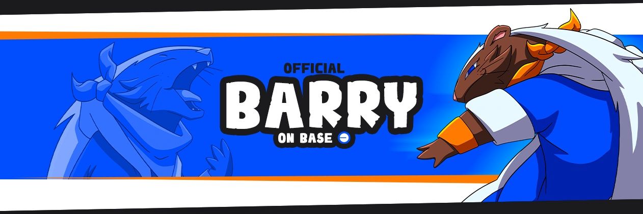 Barry The Badger banner