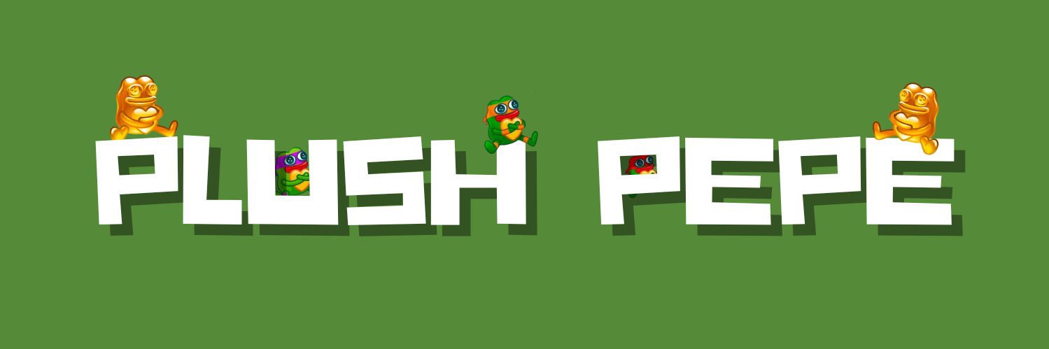 Plush Pepe 🐸 banner