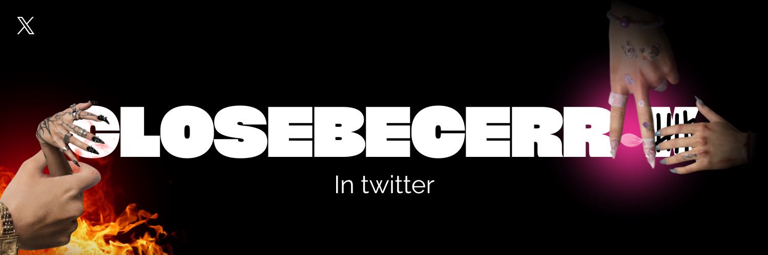 closebecerrax's profile banner image