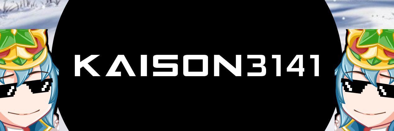 kaison3141's profile banner image