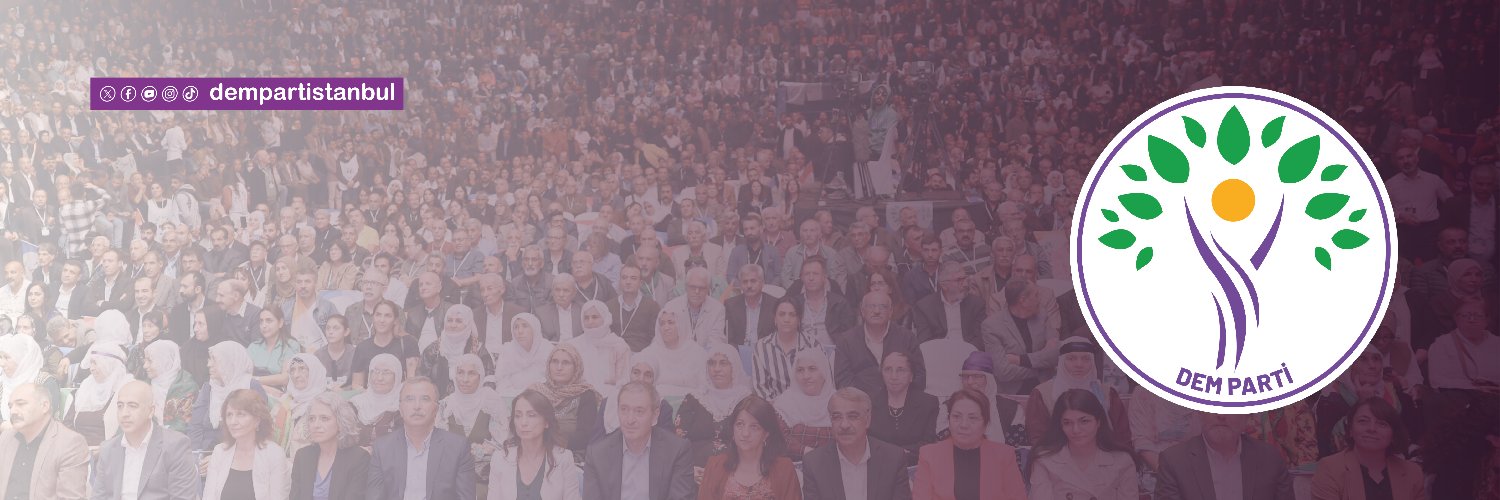 DEM Parti İstanbul's banner