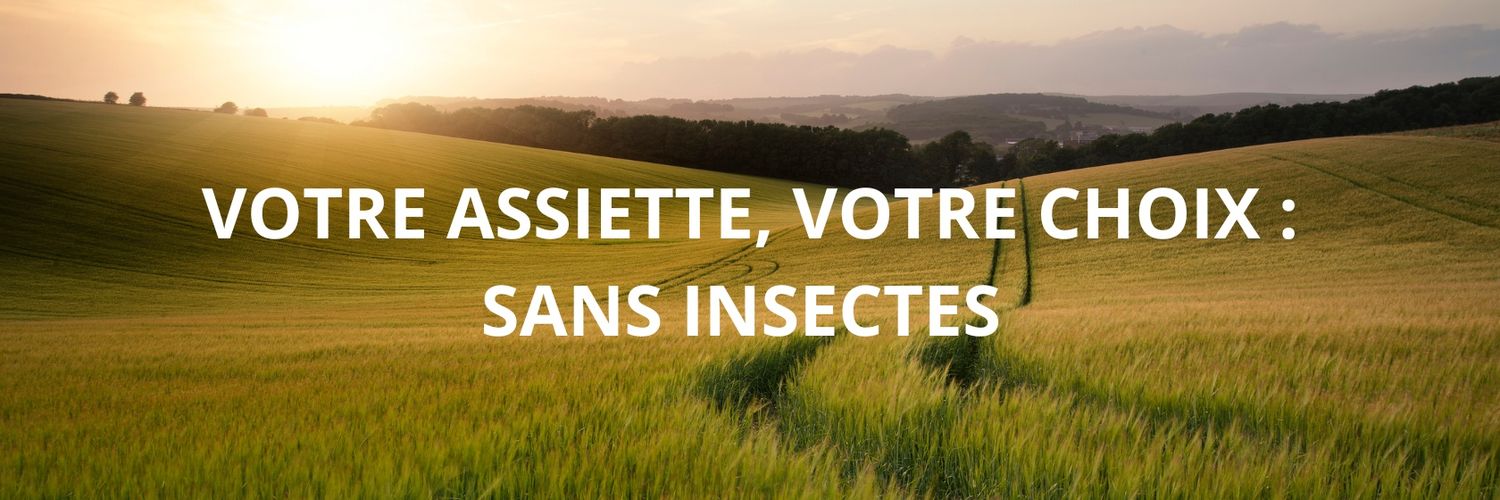 Label : Sans farine d'insectes's banner
