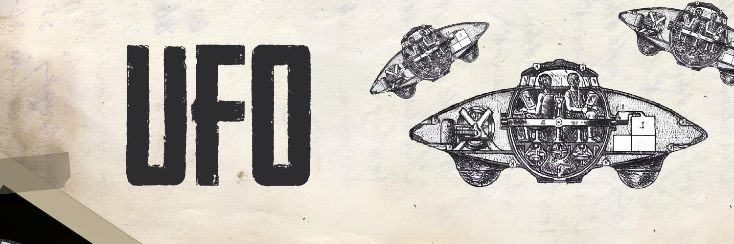 Unidentified flying object banner