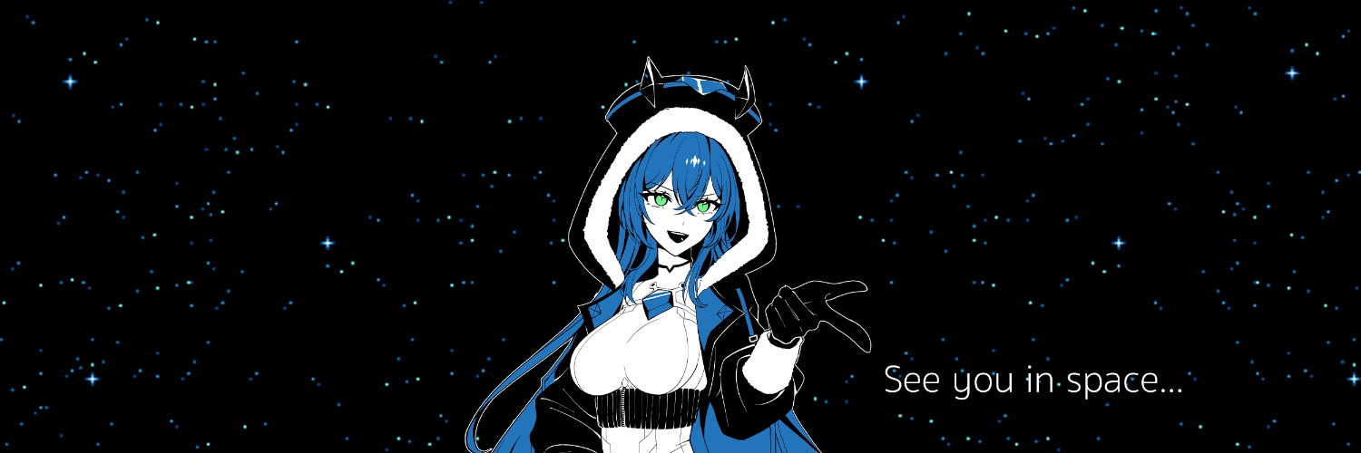BLU Cosmic Vtuber ✨ 🚀 banner