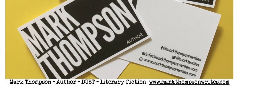 Mark Thompson - Author banner