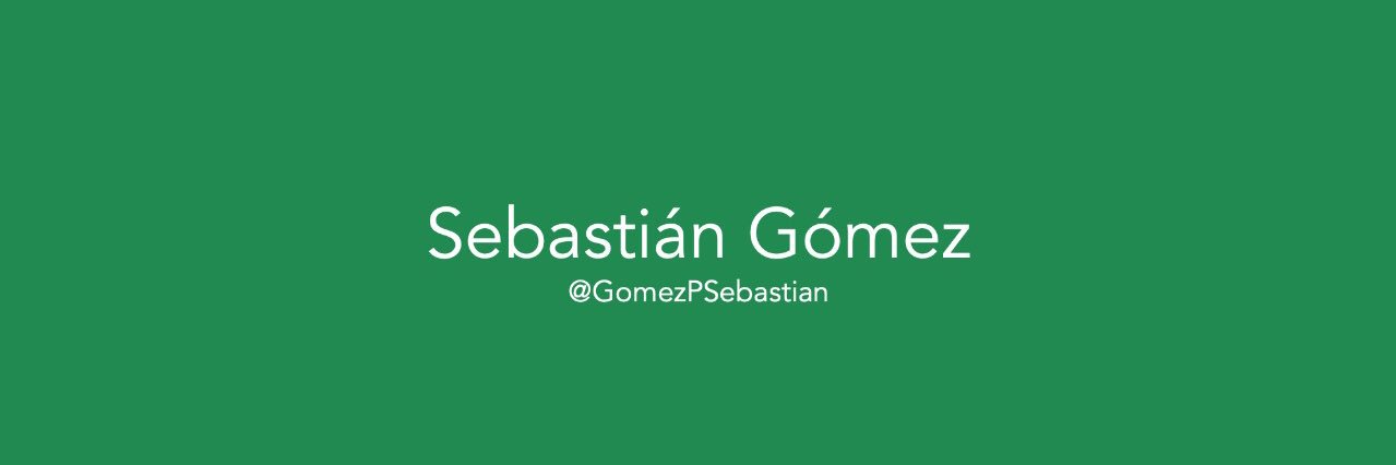 GomezPSebastian's profile banner image