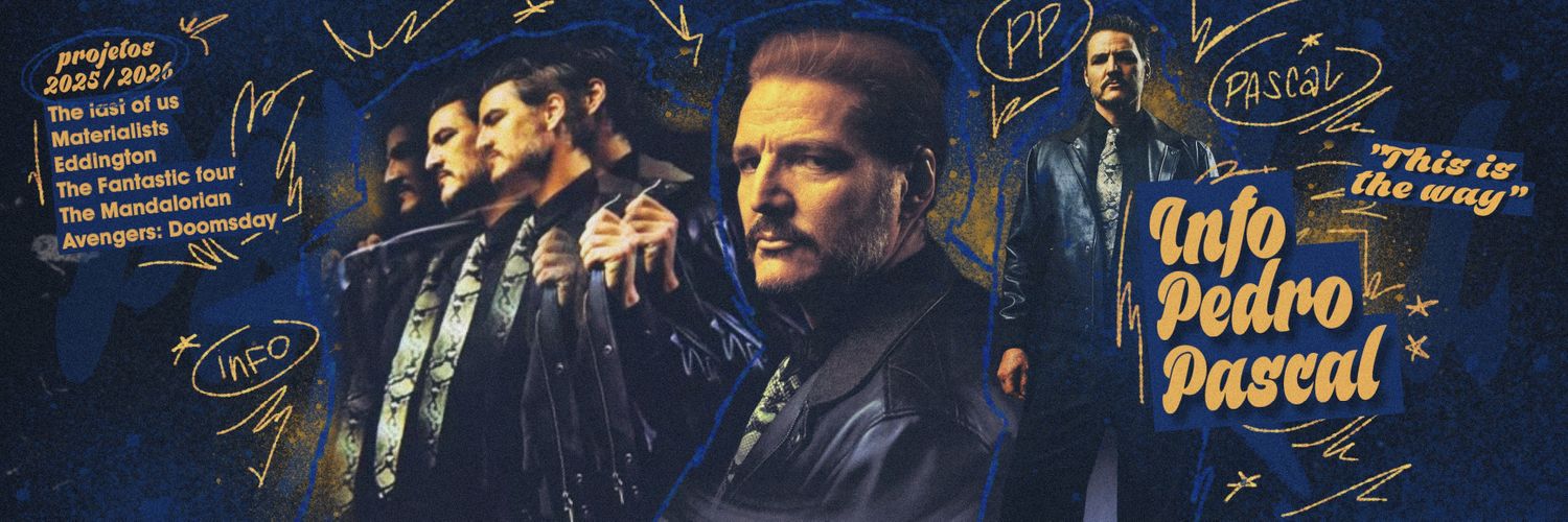 Info Pedro Pascal 𖣠's banner
