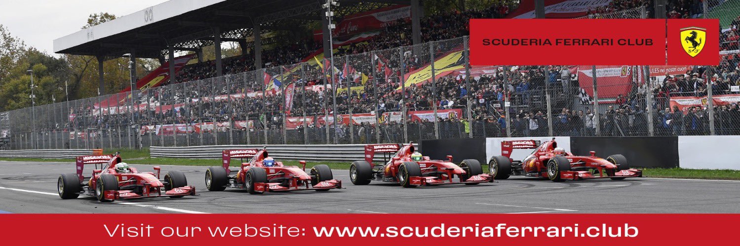 Scuderia Ferrari Club Silverstone - United Kingdom banner