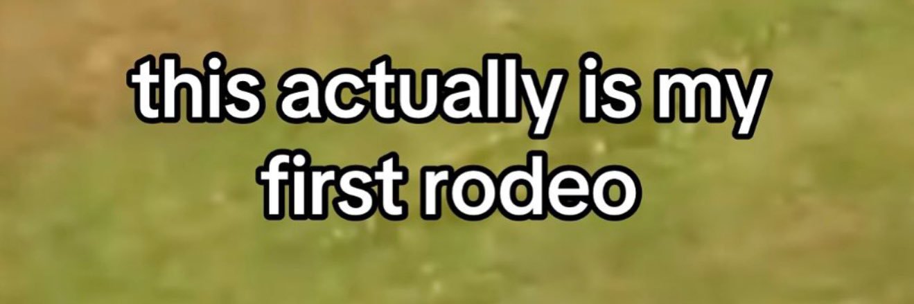 first rodeo horse banner