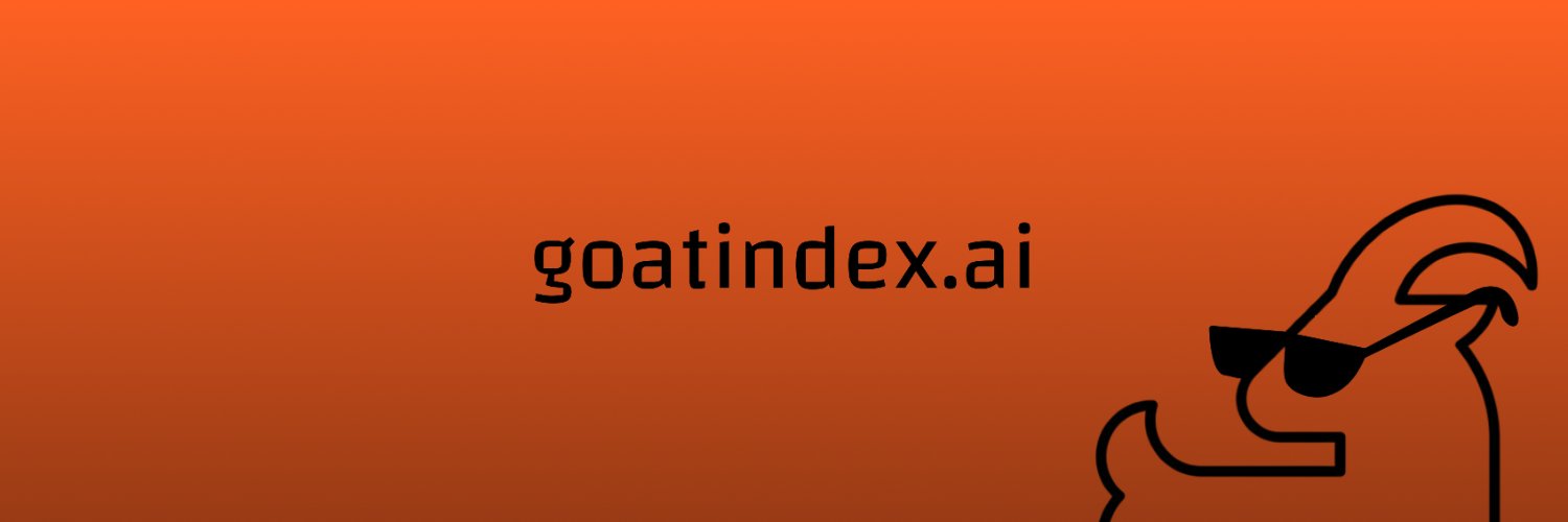 GoatIndex.ai | Data Layer For Solana AI's banner