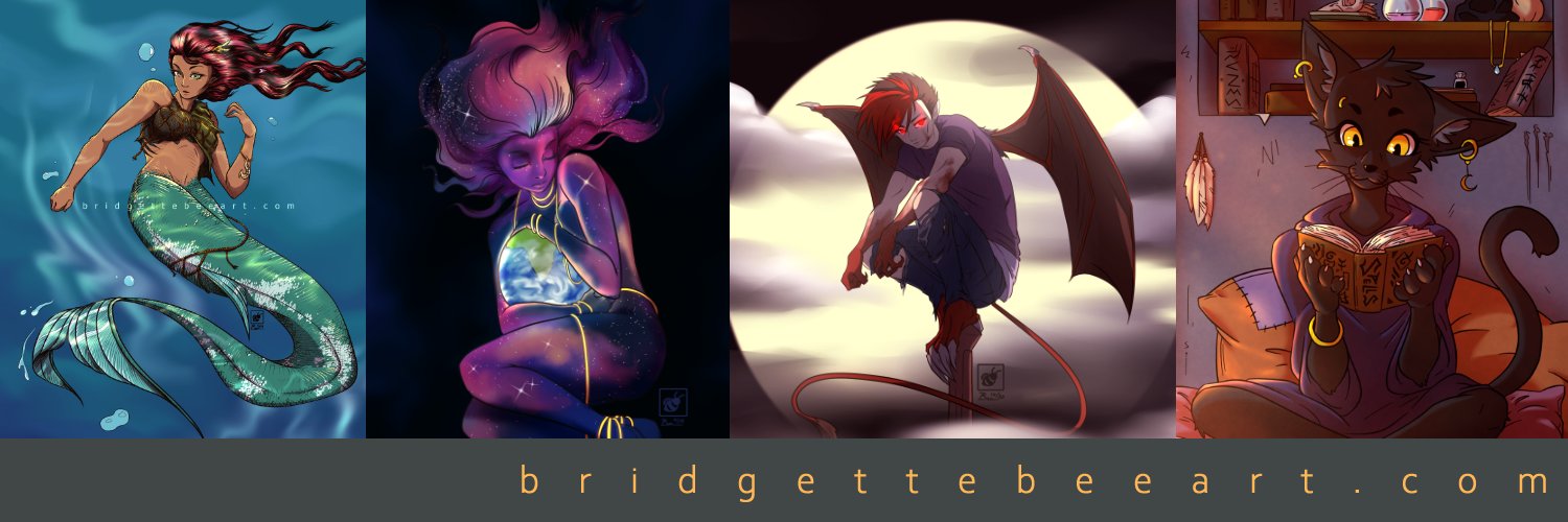 bridgettebeeart's profile banner image