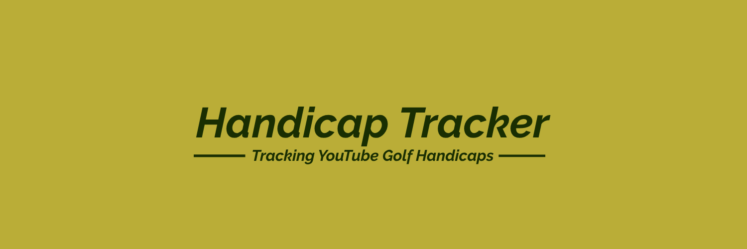 Handicap Tracker banner
